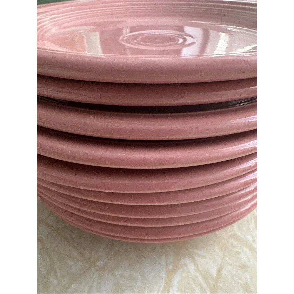 Lot Of 10 - 6” Homer Laughlin Fiesta ware Plates